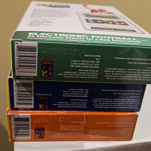 3 pack of throwback mattel type games all new - Picture 8 of 8